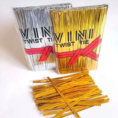 Набор скрутиков-прутиков 150 мм упаковочных для завязки пакетов, упаковки подарков и творчества