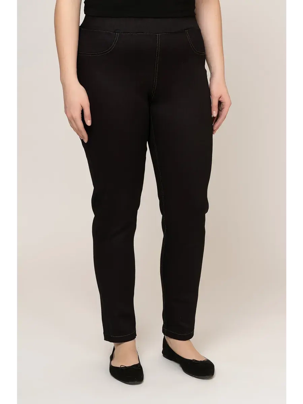 Брюки джинсовые прямые