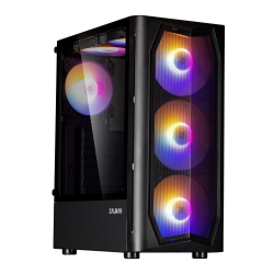 Корпус для компьютера MidiTower Zalman N4 Rev.1 (без БП) Black