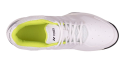 Мужские кроссовки теннисные Yonex Power Cushion SHT Lumio 3 - white/lime