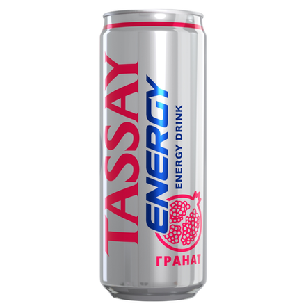 БОНУС Энергетический напиток Tassay гранат 0,45 л