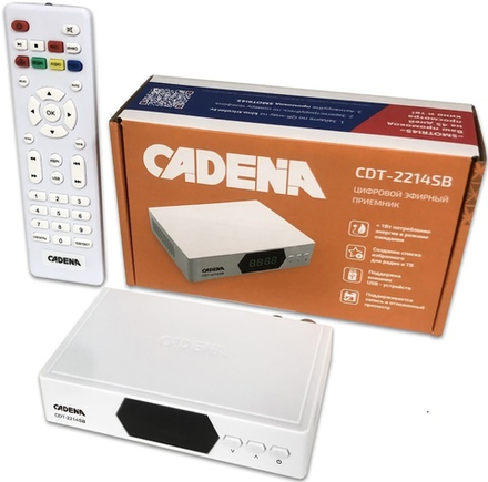 Приставка для цифрового ТВ CADENA CDT-2214SB
