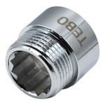 Удлинитель TEBO хромированный 3/4"x15 мм ВР/НР