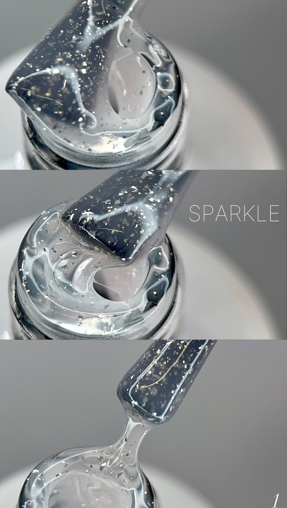 Бескислотная база серия SPARKLE 15мл SALE