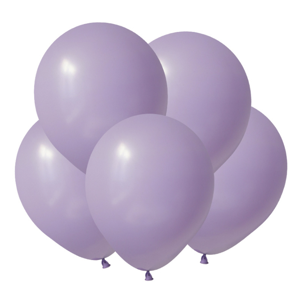 KL Пастель 12 Макаронс Сиреневый / Lilac / 100 шт. /, Латексный шар