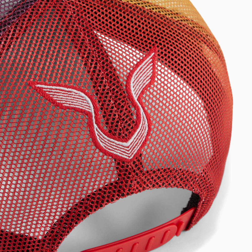 PUMA X SCUDERIA FERRARI КЕПКА UK HAMILTON, КРАСНЫЙ/ЖЕЛТЫЙ