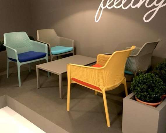 Уличное кресло Net Relax ментоловый