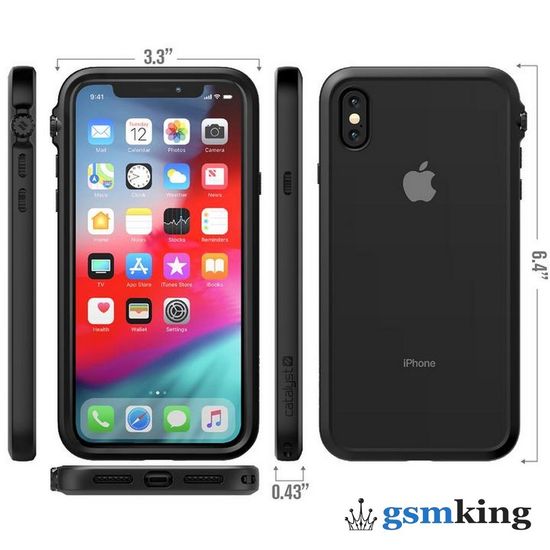 Catalyst Impact Protection Case for iPhone XS Max Black (Чёрный)
