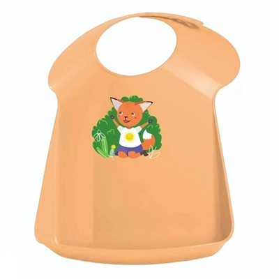 Нагрудник детский 345х240х52 мм (оранжевый)