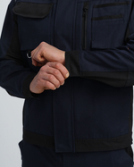 Куртка Милан NEW CH МВО (тк.Смесовая,270), т.синий/черный