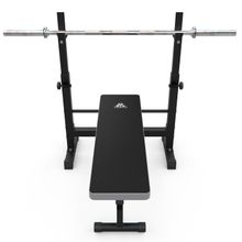 Скамья со стойками под штангу DFC D6453L