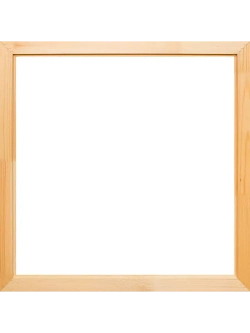 Деревянная рама 45x45 для картин на подрамнике сеч. 40x18