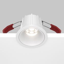 Модульный встраиваемый светодиодный светильник Maytoni Alfa LED DL043-01-10W4K-RD-W