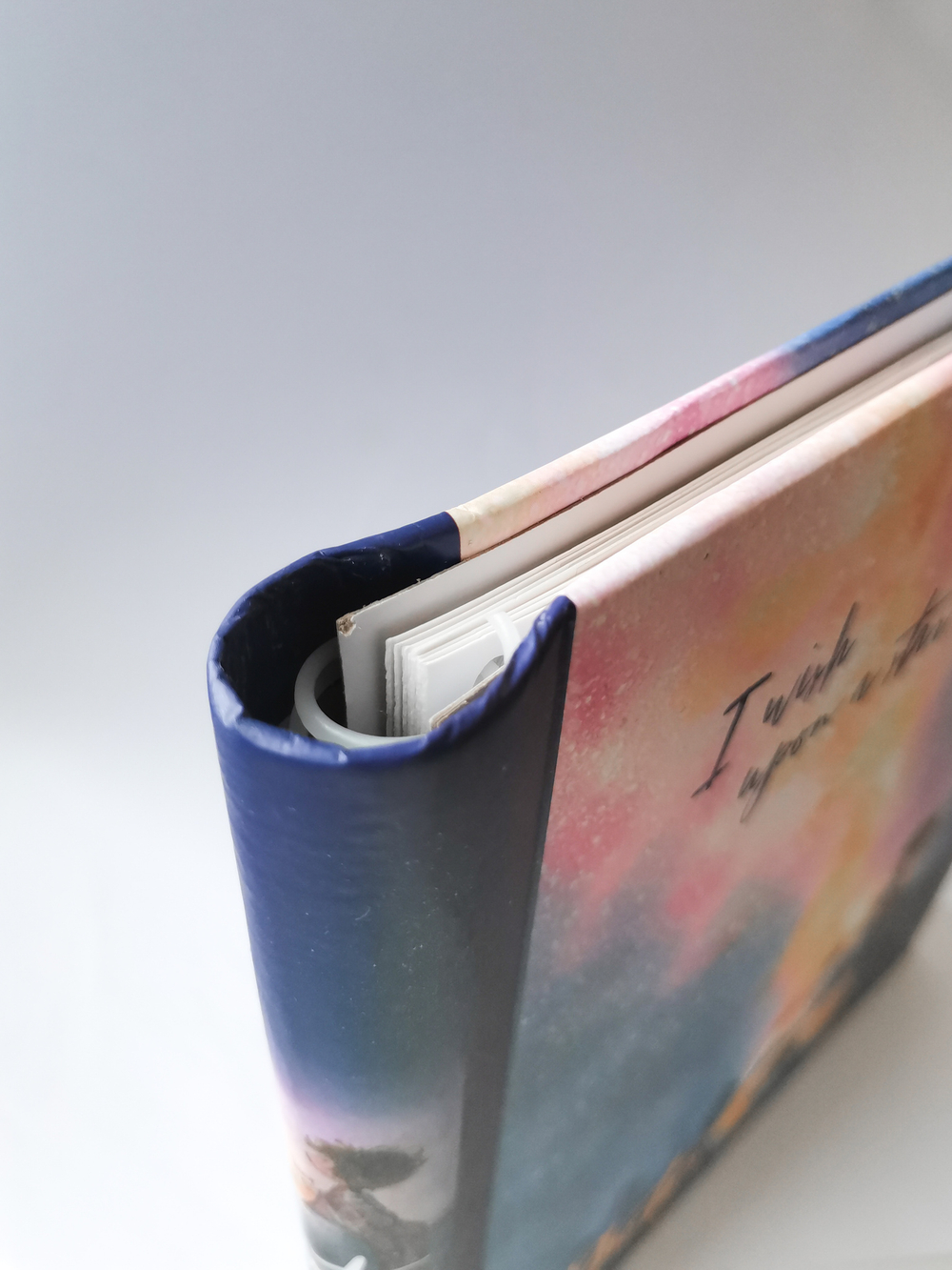 Фотоальбом на 10 магнитных листов 23х28 см, внутр. спираль cosmo sketch Млечный путь