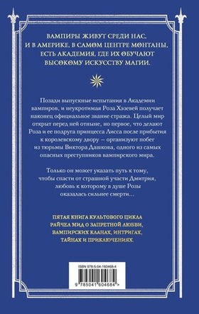 Академия вампиров. Книга 5. Оковы для призрака. Райчел Мид