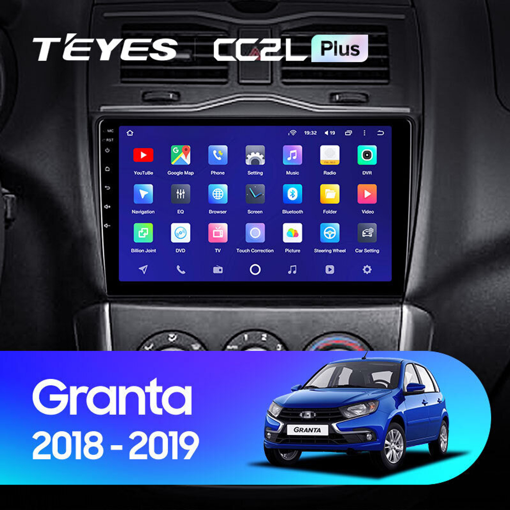 Teyes CC2L Plus 9" для LADA Granta 2018-2019