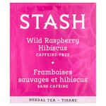 Stash Tea, травяной чай, дикая малина и гибискус, без кофеина, 20 чайных пакетиков, 38 г (1,3 унции)
