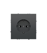 Розетка встраиваемая VOLTUM S70 с заземлением 16А, (титан)