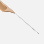 Расческа с металлическим хвостиком для стрижки и окрашивания с покрытием FIBER PRO, Stavver LUX3