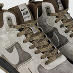кроссовки Nike Air Force 1 Mid Light Grey / Black Ftwr. Winter