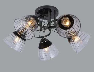 06536/5 PEARL BLACK (2) Люстра (RL)