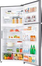 Холодильник LG GR-H802HMHZ серый