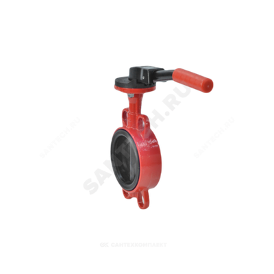 Затвор дисковый поворотный чугун ЗПВС-FL(w)-3-125-MN-Е Ду 125 Ру16 межфл с рукояткой диск чугун манжета EPDM Гранвэл ADL BD01I12794