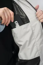 Бомбер CODERED Зимний Bomber Wide Пепельно-Светлая