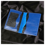 Кожаная обложка на паспорт «Волк»