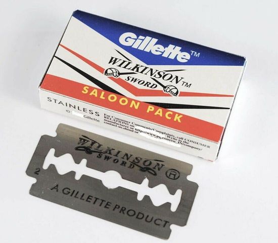 Лезвия для т-образной бритвы Gillette Wilkinson Sword 10 шт