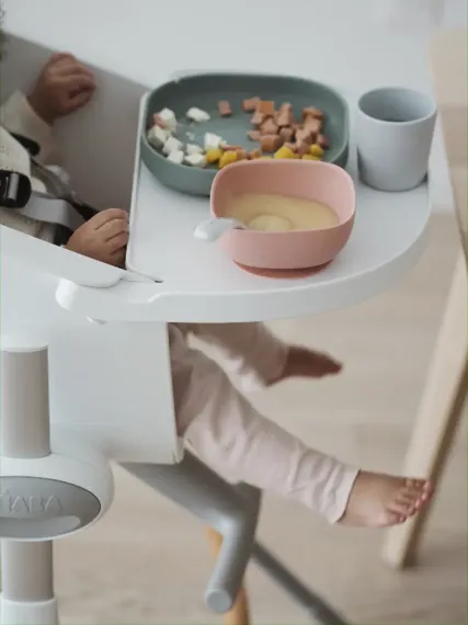 Набор посуды Beaba Coffrey Repas Silicone Euctalyptus