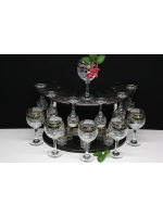 Барный набор 18 предметный с фужером