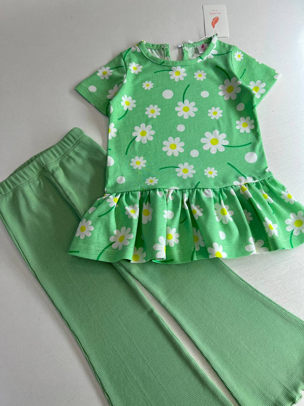 Летняя ромашка - двойка для девочек 2 600 тг./шт. (оптом - цена за 5 размеров)