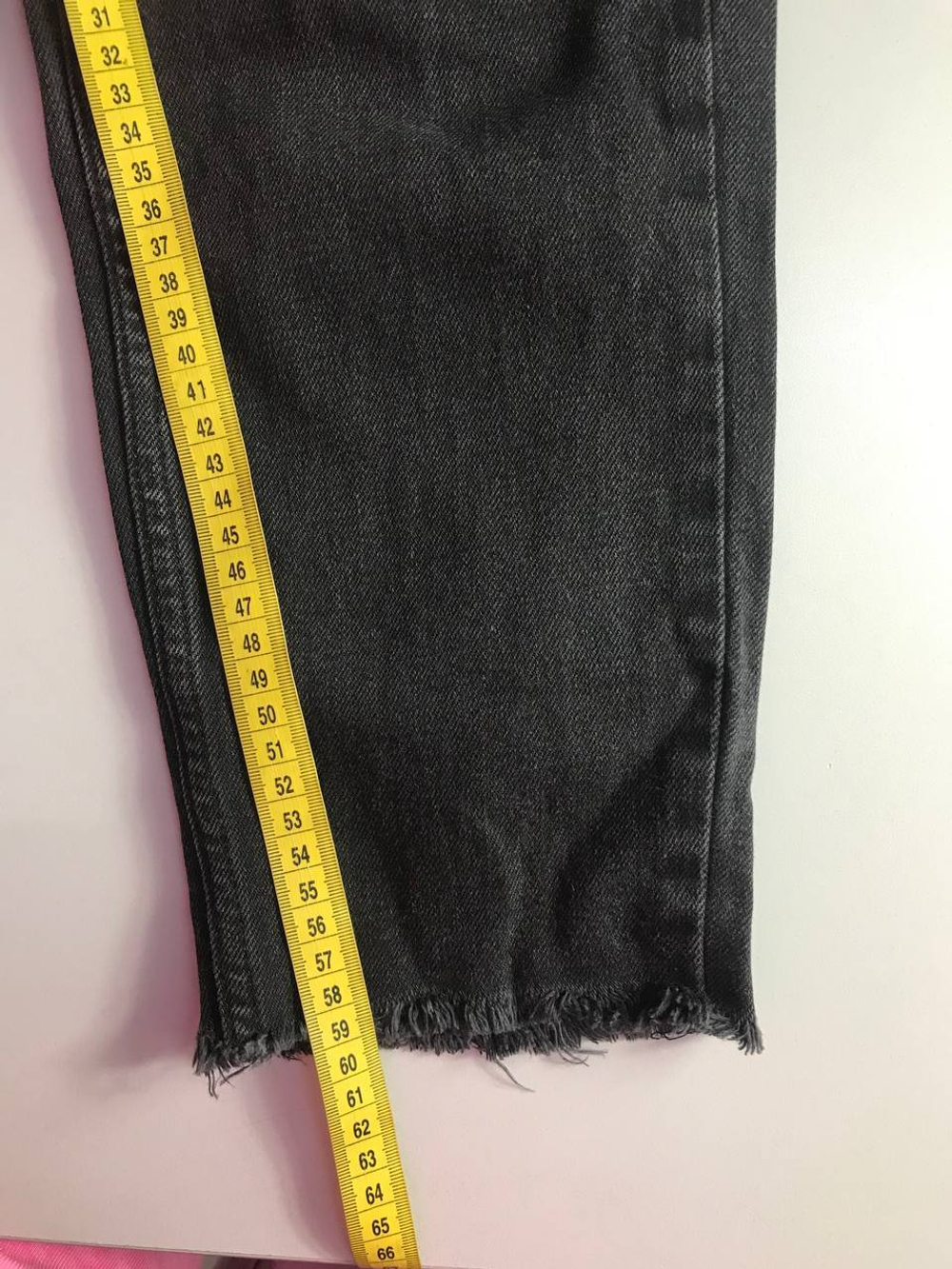 Джинсы Topshop темные, маркировка 26, визуально 44 размер