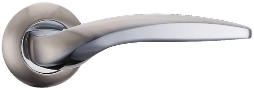 Ручка круг Пуэрто 519-08 SN, цвет никель матовый алюминий (гарантия - 8 лет)