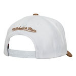Кепка Mitchell & Ness Branded Comfy Core Stretch Snapback Cap White/Brown