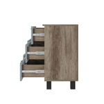 Комод Олива КМ-04 дуб каньон/MF11 шарли бриз