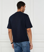 Футболка Te_waffle BOSS ORANGE - темно-синий(50536746)