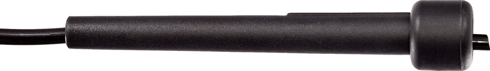 Скакалка скоростная пластиковая, черная