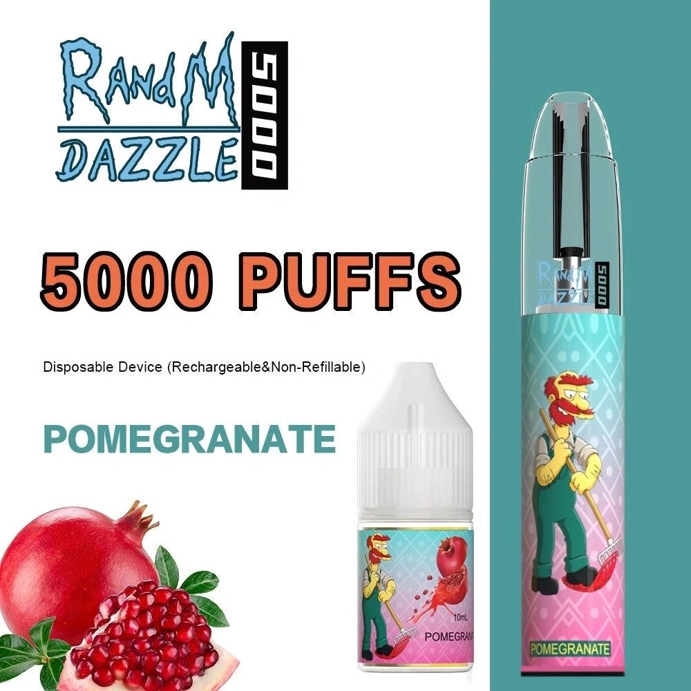 RandM Dazzle 5000 - Pomegranate (5% nic)