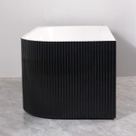 Ванна акриловая Azario LAGO BLANCO BLACK 170х75 пристенная (AZ-6724-1CLB 17075)