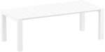 Стол пластиковый раздвижной Siesta Contract Vegas Table Medium, белый, 1800-2200х1000х750 мм