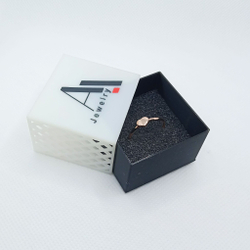 Серебряное тонкое кольцо Сердечко 925 пробы с позолотой, арт.0007-02