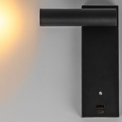 Citilux Декарт CL704431 LED USB Светильник с выключателем Чёрный