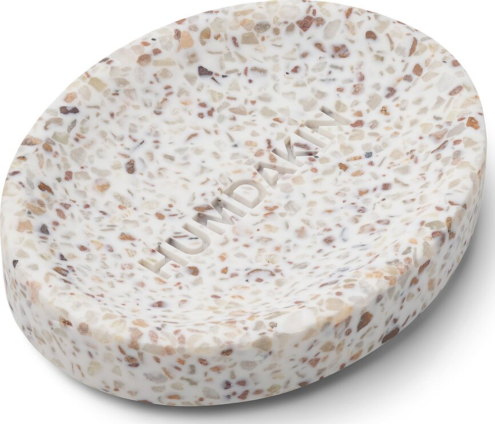 Мыльница Humdakin Terrazzo, камень, бежевая