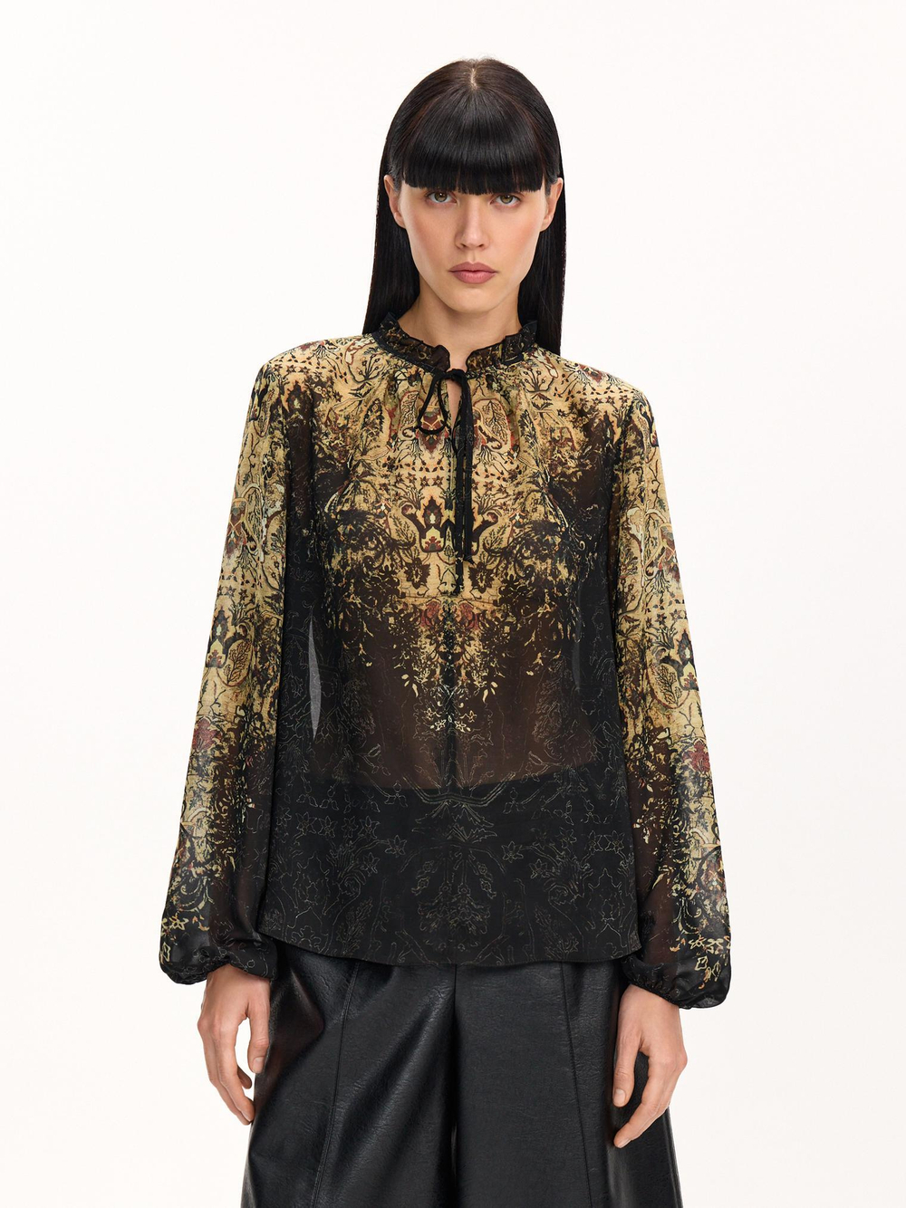 Блузка 2125-014-02 First in Space