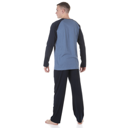 Мужская пижама со штанами синяя Tom Tailor 071089/5609 621