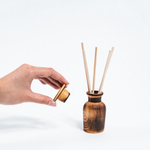Деревянный аромадиффузор с кедровыми палочками DA3