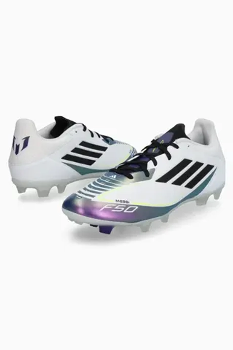 Бутсы adidas F50 League Messi FG/MG - белый