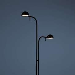 Торшер Anam Double 125 см, черный